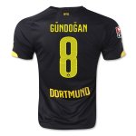 Borussia Dortmund Away 2015-16 GUNDOGAN #8 Soccer Jersey