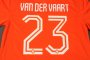 Netherlands 2014/15 Home Soccer Shirt #23 VAN DER VAART