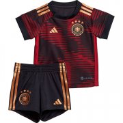 Kids 2022 World Cup Germany Away Soccer Kit (Shirt+Shorts)