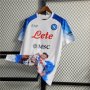 Napoli 23/24 Soccer Shirt Champion Edition White Football Shirt