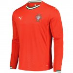 Portugal 2025 Home Long Sleeve Football Shirt