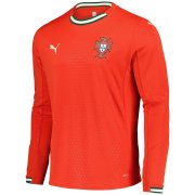 Portugal 2025 Home Long Sleeve Football Shirt