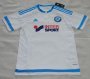 Olympique Marseille 2015-16 White Home Soccer Jersey