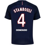 PSG Home 2016-17 4 STAMBOULI Soccer Jersey Shirt