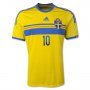 Sweden 2014 IBRAHIMOVIC Home Soccer Jersey