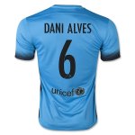 Barcelona Third 2015-16 DANI ALVES #6 Soccer Jersey