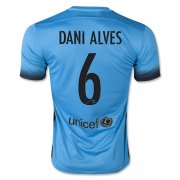 Barcelona Third 2015-16 DANI ALVES #6 Soccer Jersey