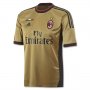 13-14 AC Milan Away Golden Jersey Kit(Shirt+Short)