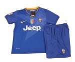 Kids Juventus 14/15 away soccer kit(shirt+shorts)