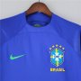 BRAZIL WORLD CUP 2022 AWAY BLUE SOCCER JERSEY FOOTBALL SHIRT