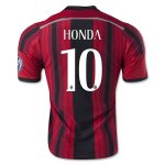 AC Milan 14/15 HONDA #10 Home Soccer Jersey