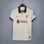 Liverpool 21-22 Away White Soccer Jersey Football Shirt