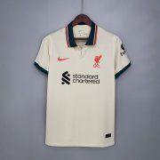 Liverpool 21-22 Away White Soccer Jersey Football Shirt