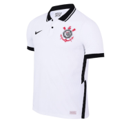 SC CORINTHIANS 20-21 HOME WHITE SOCCER JERSEY SHIRT