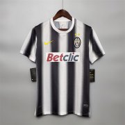 Juventus 11-12 Retro Soccer Jersey Home White&Black Football Shirt