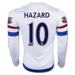 Chelsea LS Away 2015-16 HAZARD #10 Soccer Jersey