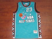 NBA 1996 ALL-STAR #23 Michael Jordan Blue Throwback Jersey