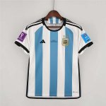 Argentina World Cup 2022 Finals Version Soccer Jersey Football Shirt