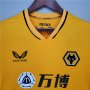 Wolverhampton Wanderers 21-22 Home Yellow Soccer Jerseys Football Shirt