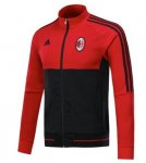 AC Milan 2017-18 Red Black Jacket