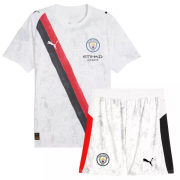 Kids Manchester City 25/26 Away Kit (Shirt+Shorts)