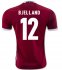 Denmark Home Euro 2016 BJELLAND #12 Soccer Jersey