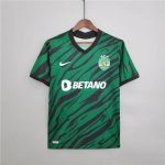 Sporting Lisbon 21-22 Third Green Soccer Jersey Football Shirt