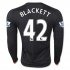 Manchester United LS Third 2015-16 BLACKETT #42 Soccer Jersey