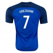 France Home 2016 GRIEZMANN #7 Soccer Jersey