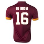 AS Roma 14/15 DE ROSSI #16 Home Soccer Jersey