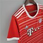 Bayern Munich 22/23 Home Red Soccer Jersey Football Shirt