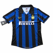 98-99 Inter Milan Home Blue&Black Retro Jerseys Shirt