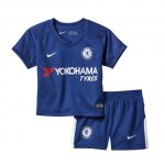 Kids Chelsea 2017/18 Home Soccer Kits(Shirt+Shorts)