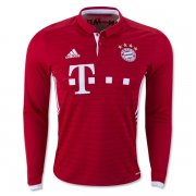 Bayern Munich LS Home 2016/17 Soccer Jersey Shirt
