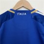 Kids Italy 2023 Home Blue Soccer Kit (Shirt+Shorts)