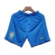 2022 Brazil Home Blue Shorts