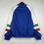 2023 Italy Kit Blue Windbreaker Jacket