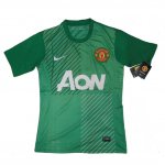 13-14 Manchester United Goalkeeper Green Jersey Shirt