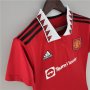 Manchester United 22/23 Home Kit Women's Soccer Jersey