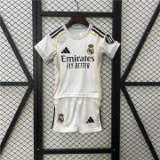 Kids/Youth Real Madrid 25/26 Home Kit (Shirt+Short)