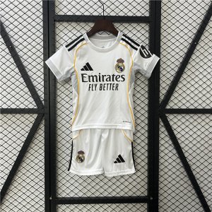Kids/Youth Real Madrid 25/26 Home Kit (Shirt+Short)