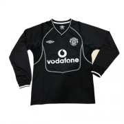 00-01 Manchester United Goalkeeper Black Long Sleeve Retro Jerseys Shirt