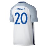 England Home 2016 BARKLEY #20 Soccer Jersey