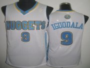 Denver Nuggets Andre Iguodala #9 White Jersey