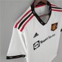 Manchester United 22/23 Away Kit White Soccer Jersey Football Shirt