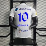 23/24 Al Hilal Saudi Nermar Jr #10 Away Soccer Jersey Football Shirt (Authentic Version)