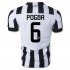 Juventus 14/15 POGBA #6 Home Soccer Jersey