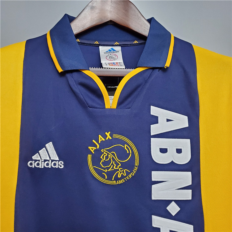00/01 Ajax Away Retro Soccer Jersey Football Shirt - Click Image to Close