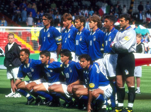 1996 Italy Home Retro Shirt
