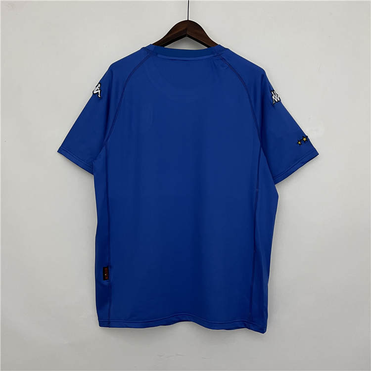 2000 Italy Home Blue Retro Soccer Jersey Football Shirt - Click Image to Close